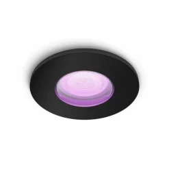 Luminaires Philips Spot encastrable Philips Hue Xamento LED Noir, 1 lumière, Changeur de couleurs