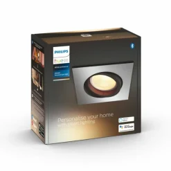 Luminaires Philips Spot encastrable Philips Hue Milliskin LED Argenté, 1 lumière