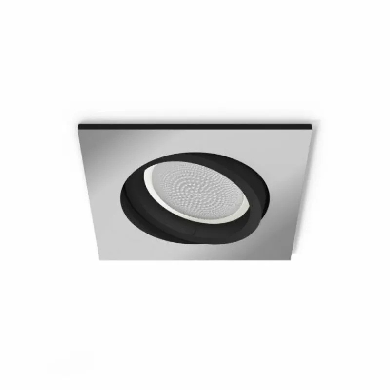 Luminaires Philips Spot encastrable Philips Hue Milliskin LED Argenté, 1 lumière
