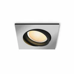 Luminaires Philips Spot encastrable Philips Hue Milliskin LED Argenté, 1 lumière