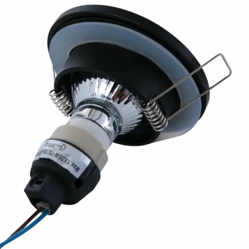 Luminaires Steinhauer Spot encastrable Steinhauer Pélite Noir, 1 lumière