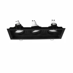 Luminaires Trio Spot encastrable Trio Kenai LED Noir, 3 lumières* Luminaires Encastrés
