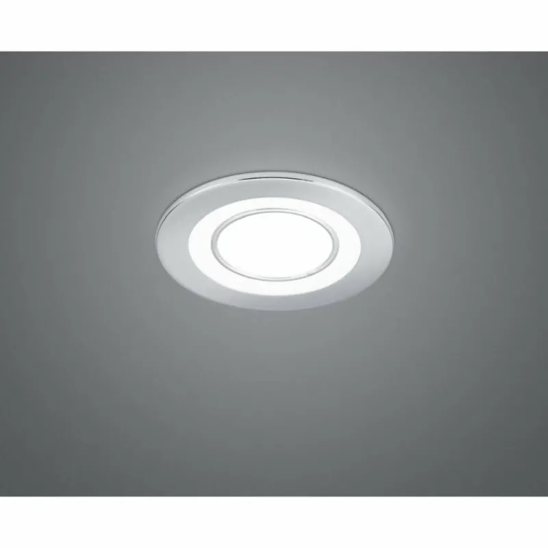 Luminaires Trio Spot encastrable Trio Leuchten CORE LED Chrome, 1 lumière* Luminaires Encastrés