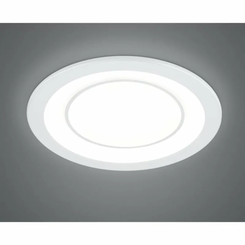 Luminaires Rustiques-Luminaires Trio Spot encastrable Trio Leuchten CORE LED Blanc, 1 lumière