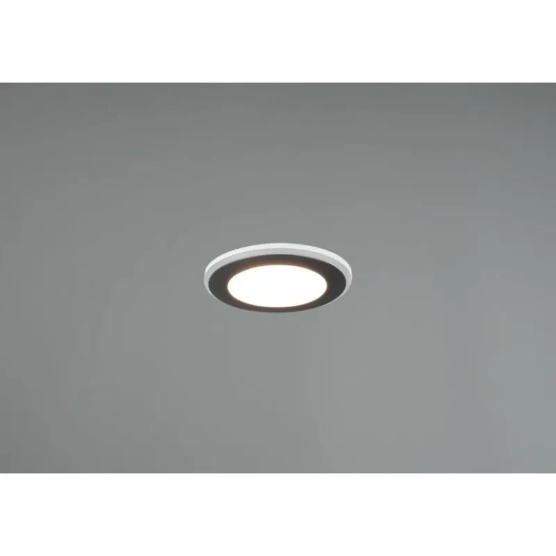Luminaires Trio Spot encastrable Trio-Leuchten Aura LED Noir, 1 lumière* Luminaires Encastrés
