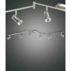 Luminaires Fabas Luce Spot Fabas Luce ALICE Nickel mat, 6 lumières* Spots Et Projecteurs