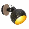 Lampes Industrielles-Luminaires Globo Lighting Spot Globo ADAJA Noir, 1 lumière