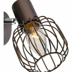 Luminaires Rustiques-Luminaires Globo Lighting Spot Globo Akin Brun, 1 lumière