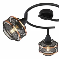 Lampes Dorées-Luminaires Globo Lighting Spot Globo BELLONA Noir, 3 lumières