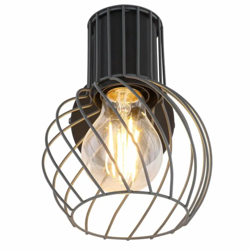 Luminaires Globo Lighting Spot Globo BEVERONE Noir, 1 lumière* Spots Et Projecteurs