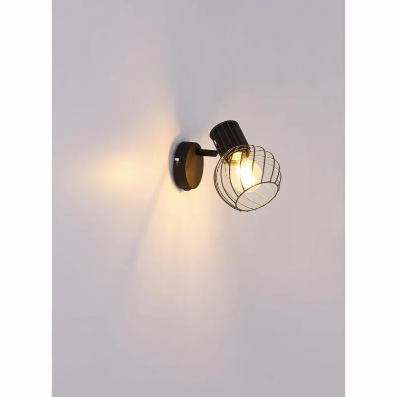 Luminaires Globo Lighting Spot Globo BEVERONE Noir, 1 lumière* Spots Et Projecteurs