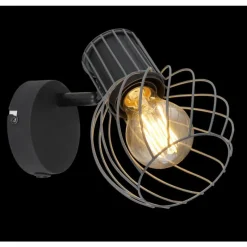 Luminaires Globo Lighting Spot Globo BEVERONE Noir, 1 lumière* Spots Et Projecteurs
