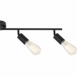 Lampes Vintages & Rétros-Luminaires Globo Lighting Spot Globo CAARNIO Noir, 4 lumières