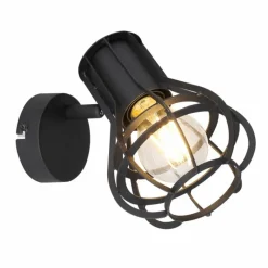 Luminaires Globo Lighting Spot Globo CLASTRA Noir, 1 lumière* Spots Et Projecteurs