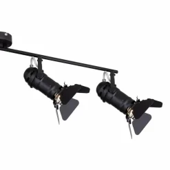 Lampes Industrielles-Luminaires Globo Lighting Spot Globo EGON Noir, 4 lumières