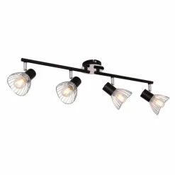 Lampes Vintages & Rétros-Luminaires Globo Lighting Spot Globo FASSA Chrome, 4 lumières