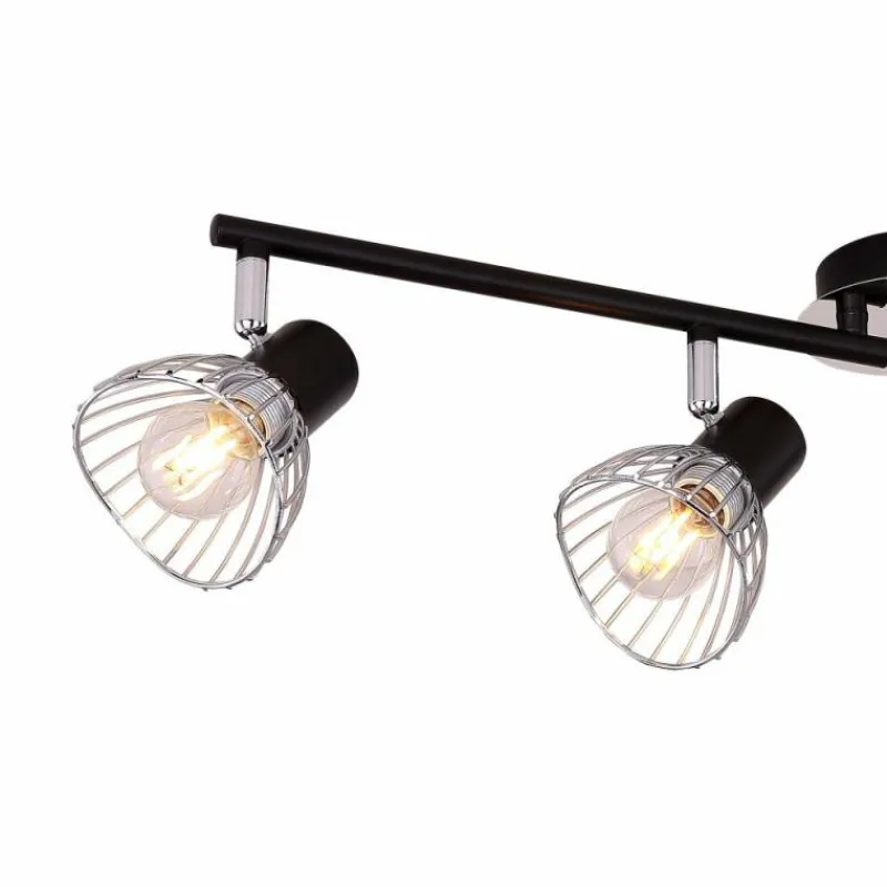 Lampes Vintages & Rétros-Luminaires Globo Lighting Spot Globo FASSA Chrome, 4 lumières