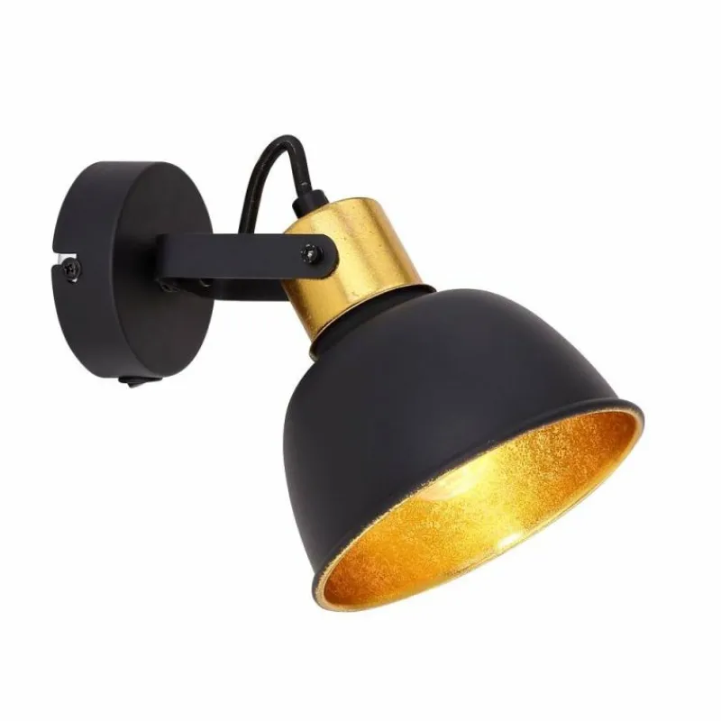 Luminaires Globo Lighting Spot Globo FILLO Noir, 1 lumière* Spots Et Projecteurs