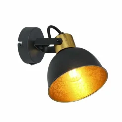 Luminaires Globo Lighting Spot Globo FILLO Noir, 1 lumière* Spots Et Projecteurs