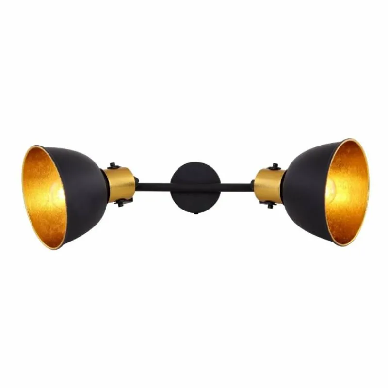 Luminaires Globo Lighting Spot Globo FILLO Noir, 2 lumières* Spots Et Projecteurs