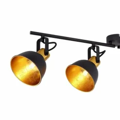 Luminaires Globo Lighting Spot Globo FILLO Noir, 4 lumières* Spots Et Projecteurs