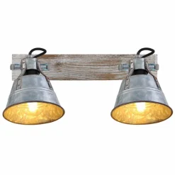 Lampes Dorées-Luminaires Globo Lighting Spot Globo GÜNTHER I Or, Blanc, 2 lumières