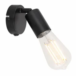 Lampes Industrielles-Luminaires Globo Lighting Spot Globo HIDEEA Noir, 1 lumière