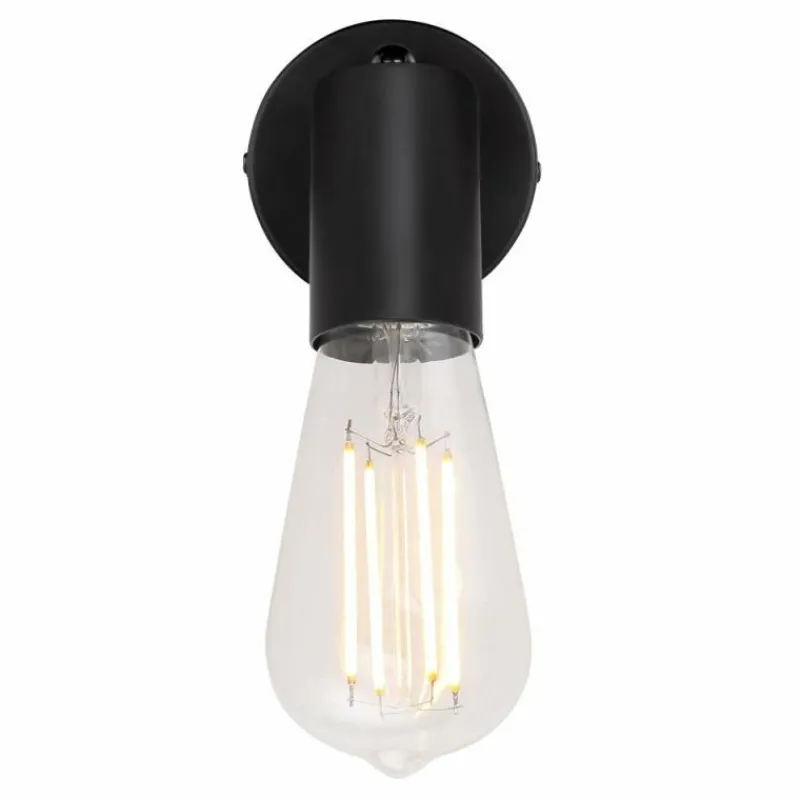 Lampes Industrielles-Luminaires Globo Lighting Spot Globo HIDEEA Noir, 1 lumière