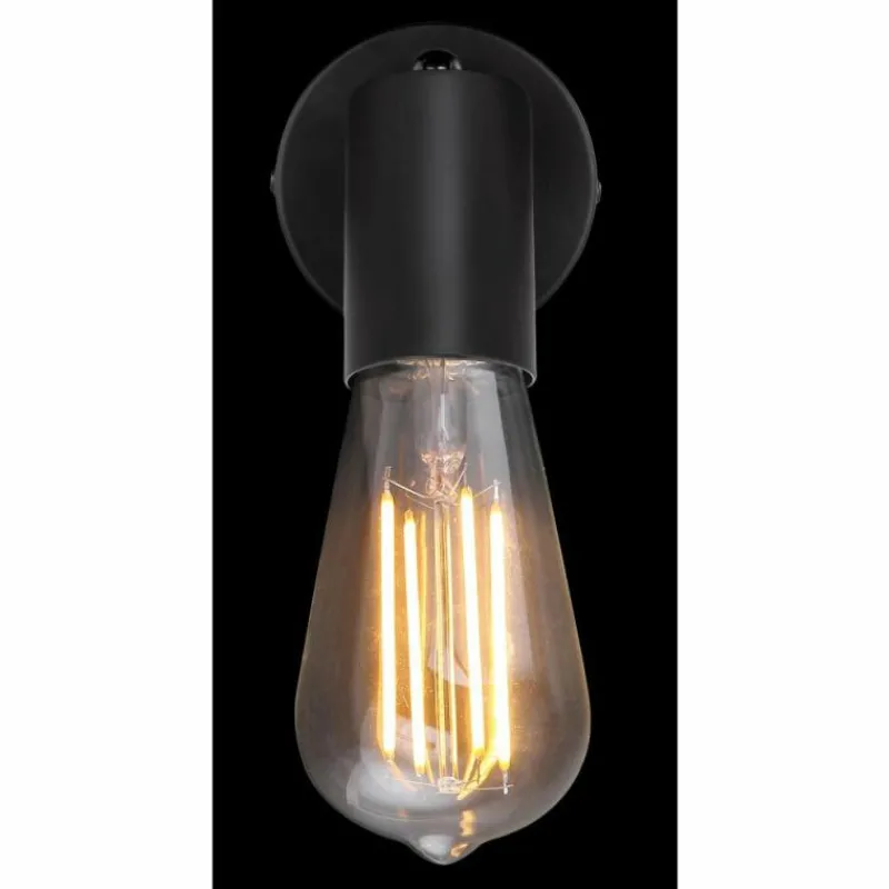 Lampes Industrielles-Luminaires Globo Lighting Spot Globo HIDEEA Noir, 1 lumière