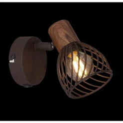 Luminaires Globo Lighting Spot Globo ISABELLE Rouille, 1 lumière* Spots Et Projecteurs