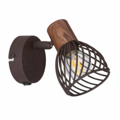 Luminaires Globo Lighting Spot Globo ISABELLE Rouille, 1 lumière* Spots Et Projecteurs