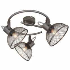 Lampes Industrielles-Luminaires Globo Lighting Spot Globo ISAKKA Chrome, 3 lumières