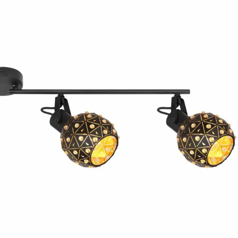 Luminaires Globo Lighting Spot Globo JODIE Noir, 4 lumières* Spots Et Projecteurs