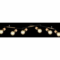 Luminaires Scandinaves-Luminaires Globo Lighting Spot Globo JORNA Noir, 6 lumières