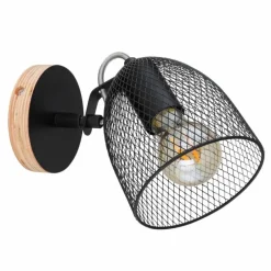 Lampes En Bois-Luminaires Globo Lighting Spot Globo JOSINA Brun, 1 lumière