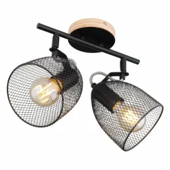 Luminaires Scandinaves-Luminaires Globo Lighting Spot Globo JOSINA Brun, 2 lumières