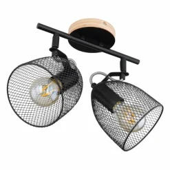 Luminaires Scandinaves-Luminaires Globo Lighting Spot Globo JOSINA Brun, 2 lumières