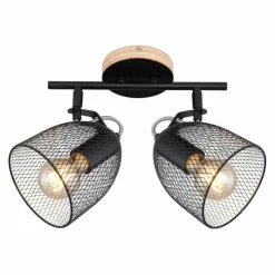 Luminaires Scandinaves-Luminaires Globo Lighting Spot Globo JOSINA Brun, 2 lumières