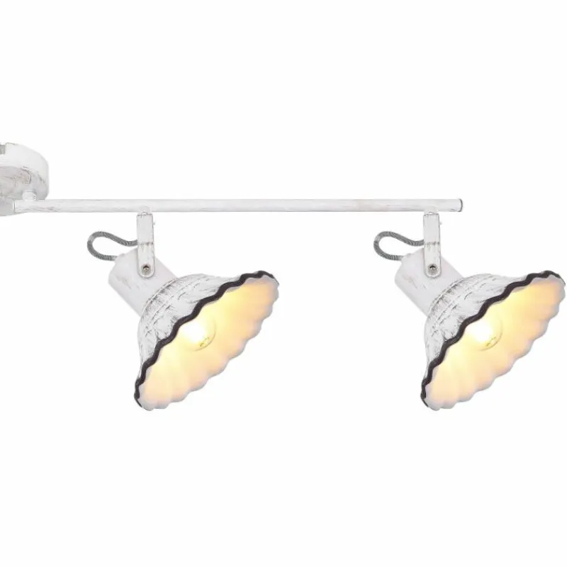 Lampes Industrielles-Luminaires Globo Lighting Spot Globo JOWITA Blanc, 4 lumières
