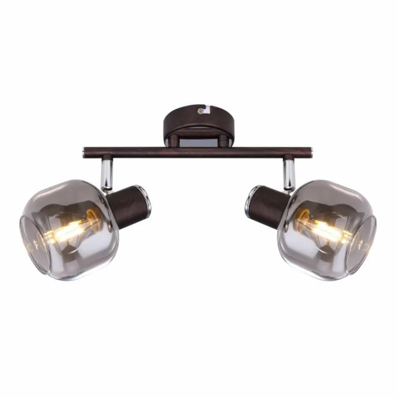 Luminaires Globo Lighting Spot Globo KABU Cuivre, 2 lumières