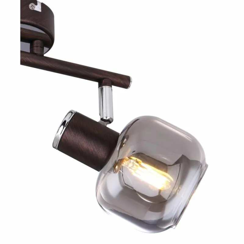 Luminaires Globo Lighting Spot Globo KABU Cuivre, 2 lumières