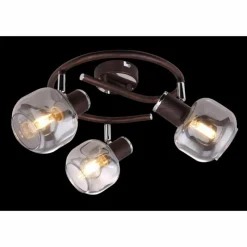 Luminaires Globo Lighting Spot Globo KABU Cuivre, 3 lumières