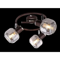 Luminaires Globo Lighting Spot Globo KABU Cuivre, 3 lumières