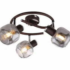 Luminaires Globo Lighting Spot Globo KABU Cuivre, 3 lumières