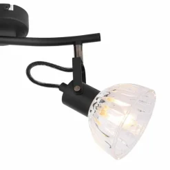 Luminaires Globo Lighting Spot Globo LIBALD Noir, 2 lumières