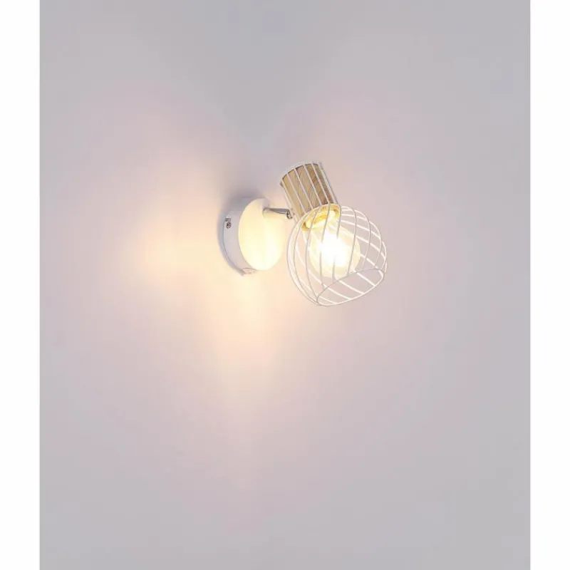 Luminaires Globo Lighting Spot Globo LUISE Blanc, 1 lumière* Spots Et Projecteurs