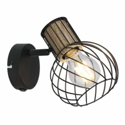 Luminaires Globo Lighting Spot Globo LUISE Noir, 1 lumière* Spots Et Projecteurs