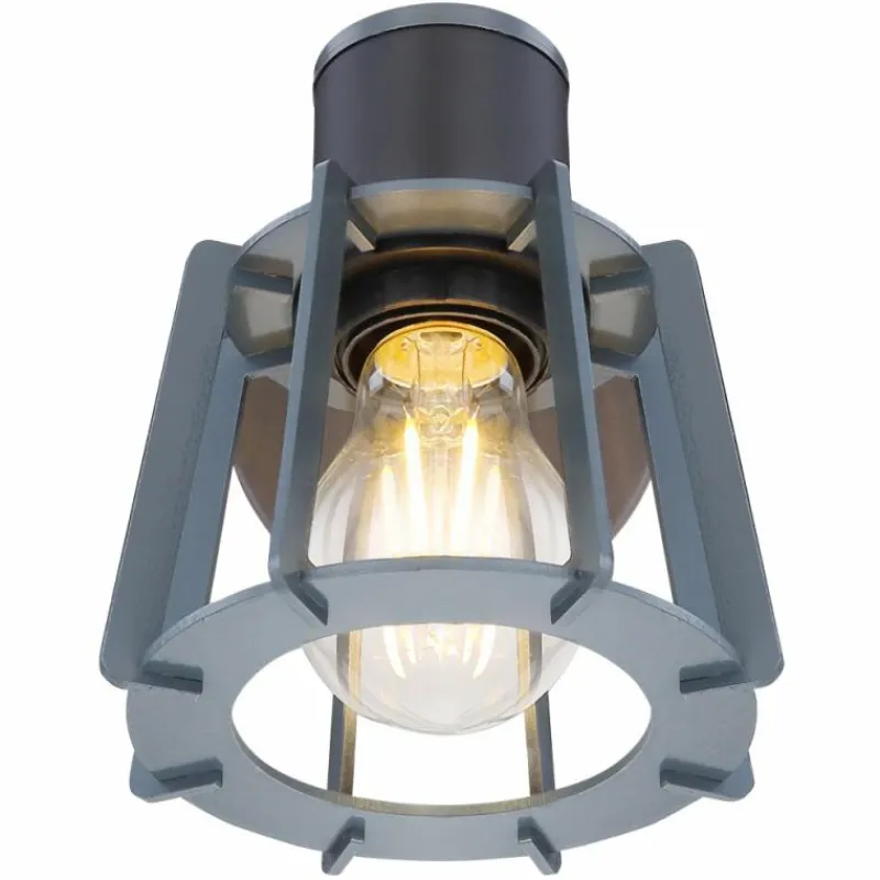 Lampes En Bois-Luminaires Globo Lighting Spot Globo MAHA Noir, 1 lumière