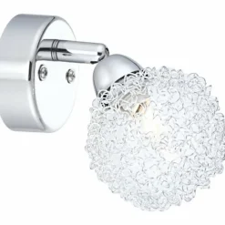 Luminaires Globo Lighting Spot Globo ORINA Chrome, 1 lumière* Spots Et Projecteurs