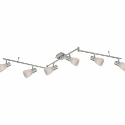 Luminaires Globo Lighting Spot Globo PARRY I Nickel mat, 6 lumières